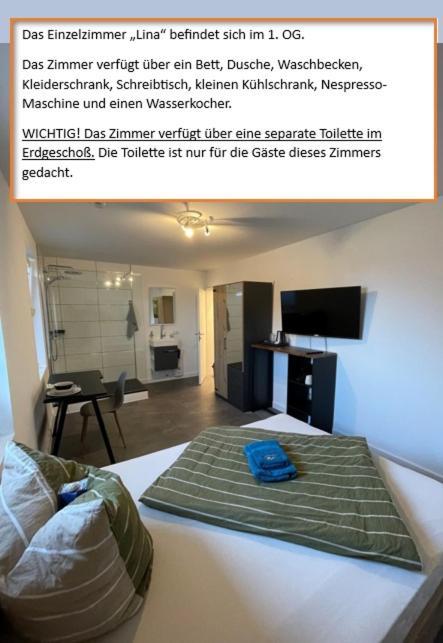 Mr Ferienwohnung - Einzelzimmer Lina Schellerten エクステリア 写真